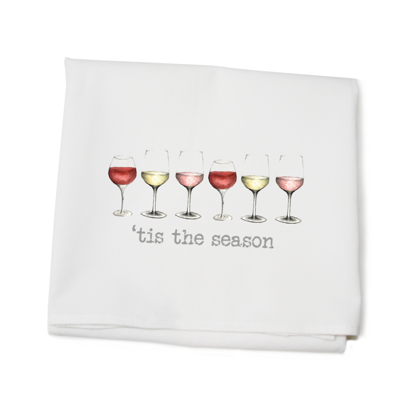 Tis The Season Tea Towel