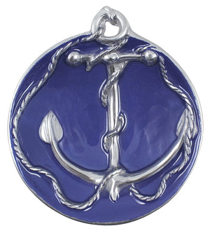 Mariposa Cobalt Anchor Dip Dish