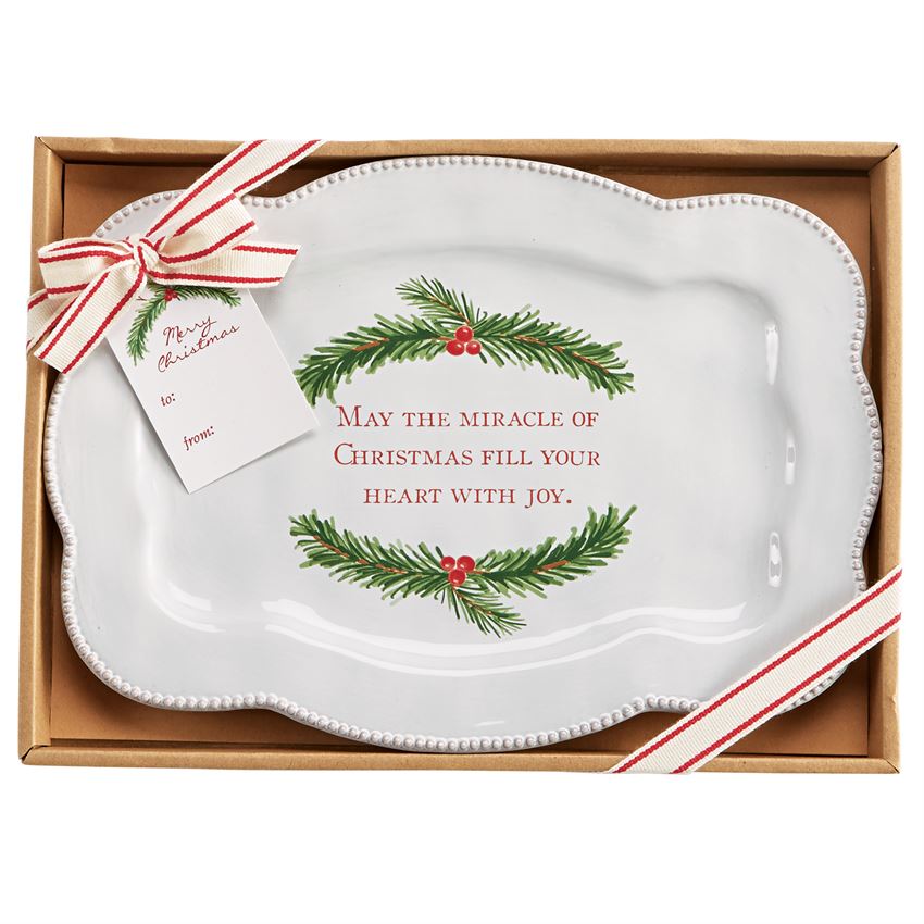 Christmas Wish Platter