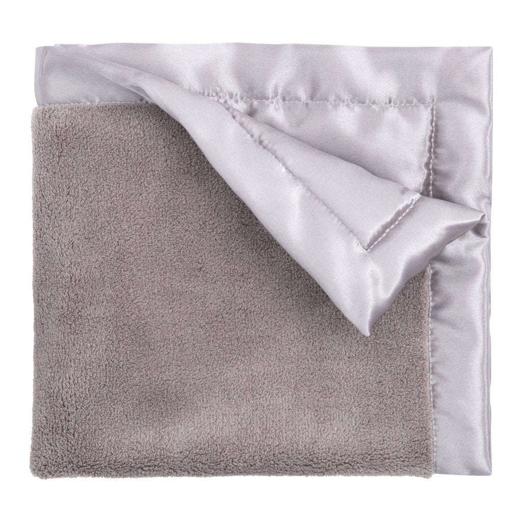 Grey Fleece Baby Blanket