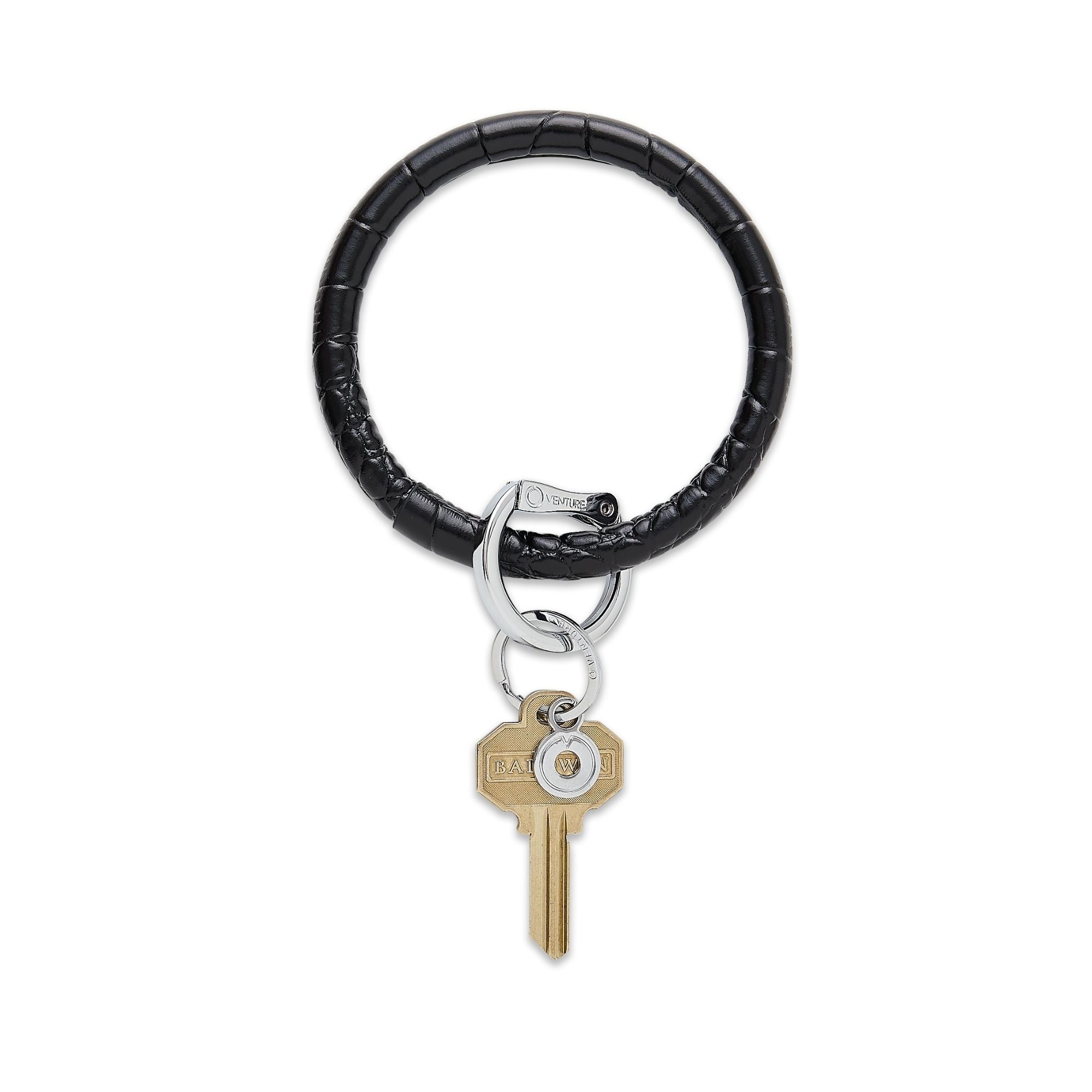 O Venture Neutral Collection - Leather Big O® Key Ring