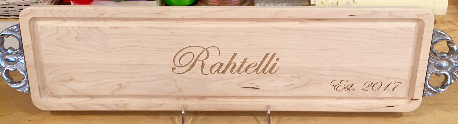 Personalized Bread Cutting Board