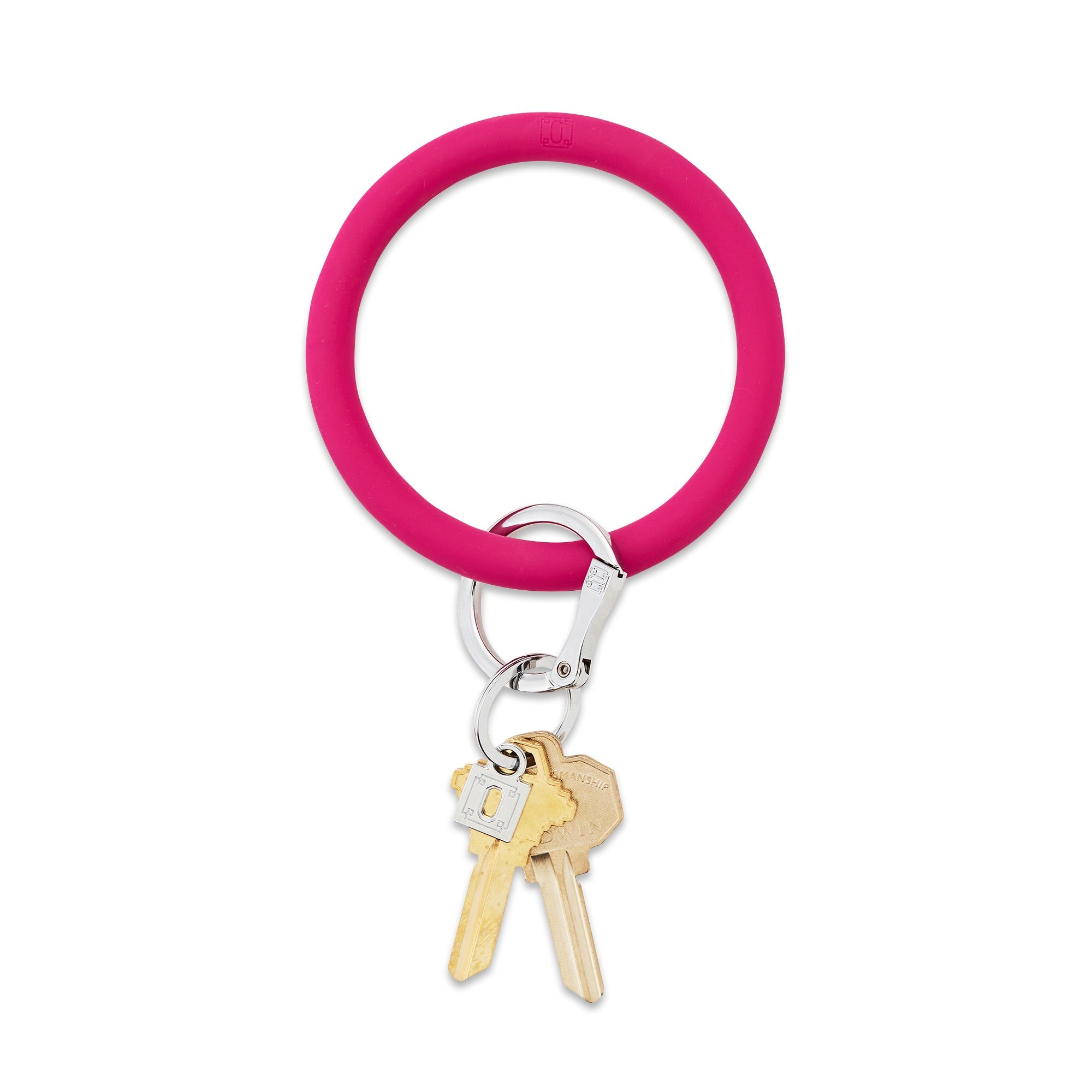 O Venture Jewel Tone Collection Silicone Big O Key Ring Gifted