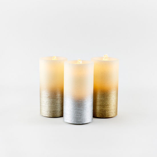 Pillar Candle Fountain (LED Water Wick)