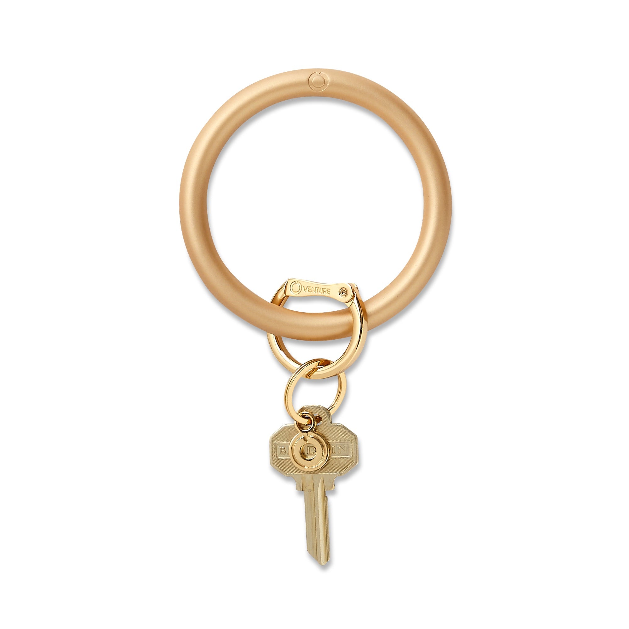 O Venture Metallic Collection - Silicone Big O® Key Ring