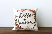 Hello Autumn Pillow