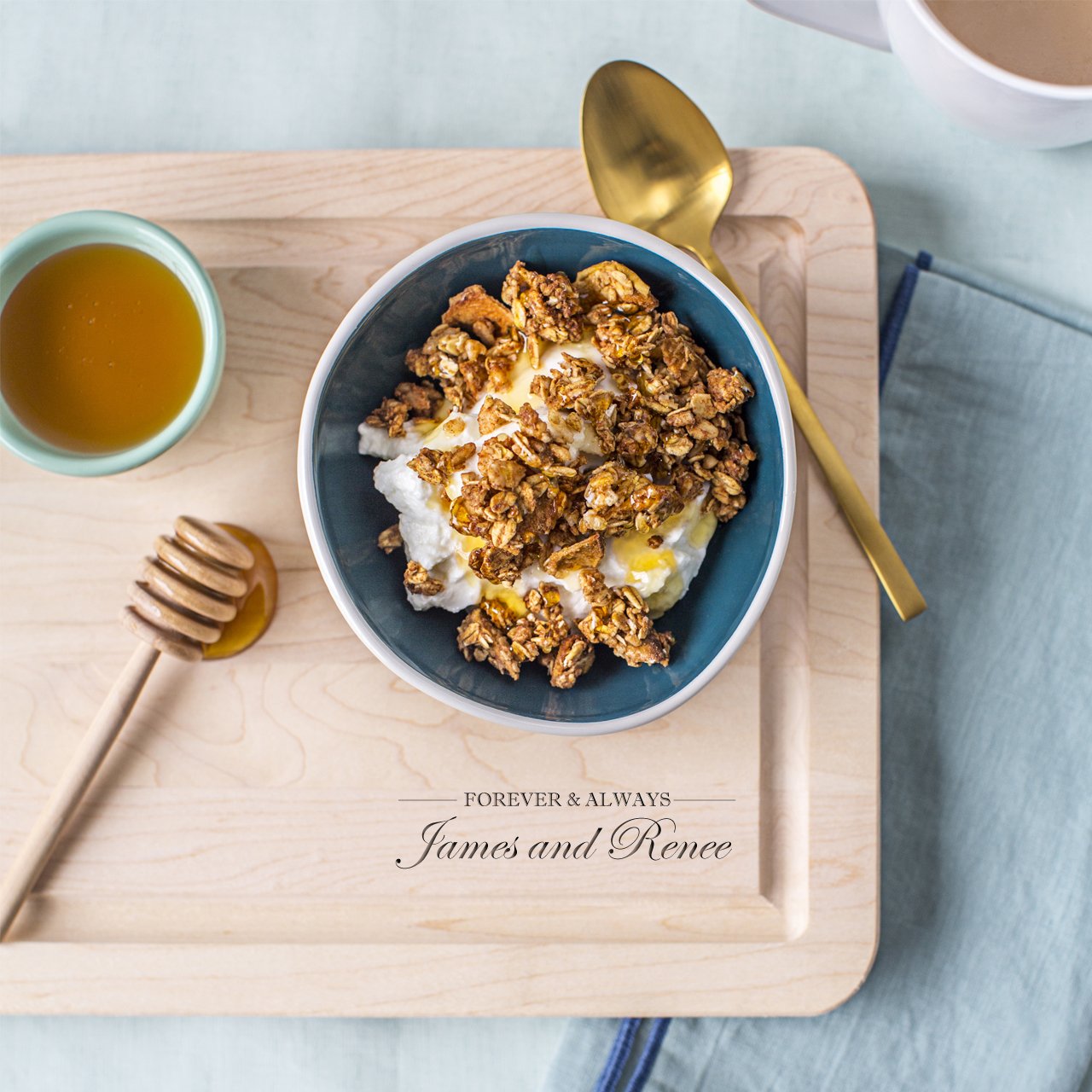Personalized Rectangular Cutting Board