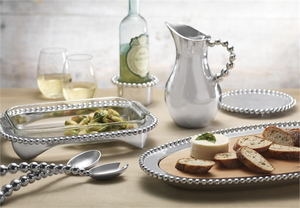 Mariposa Pearled Salad Servers