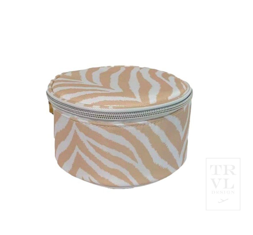 TRVL Round Jewel Sand Stripe